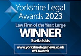 Yorkshire Legal Awards 2023 Winners of Law Firm of the Year Large