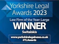 Yorkshire Legal Awards 2023 Winners of Law Firm of the Year Large