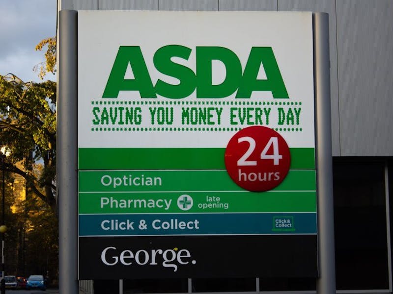 Asda store sign