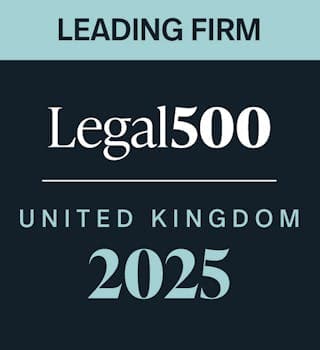 Legal 500 leading firm 2025 logo