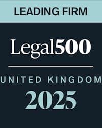 Legal 500 leading firm 2025 logo